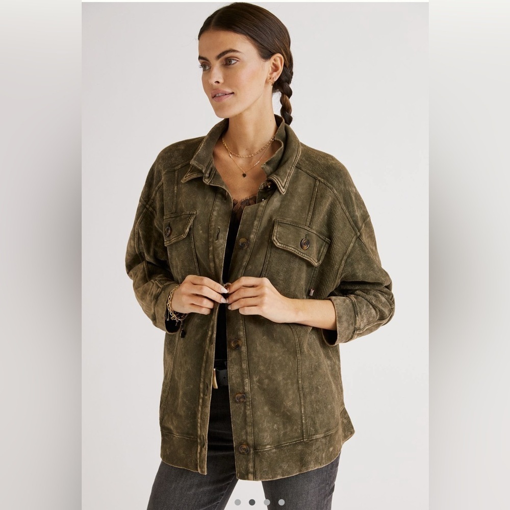 Pilcro Relaxed Shirt Jacket